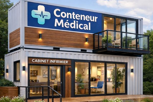 Cabinet médical Mon Conteneur Charentais
