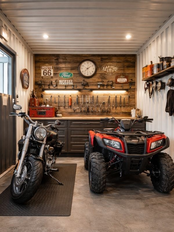 Mon conteneur charentais stockage garage véhicules