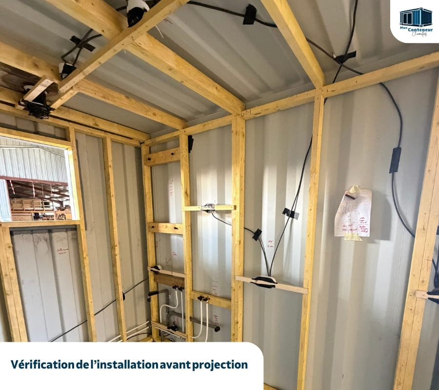 Mon Conteneur Charentais Aménagement isolation conteneur 4